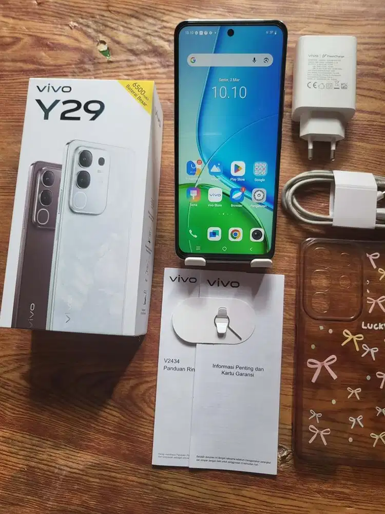 Vivo Y29 ram6/128 nfc  fulset mulus no minus garansi aktif