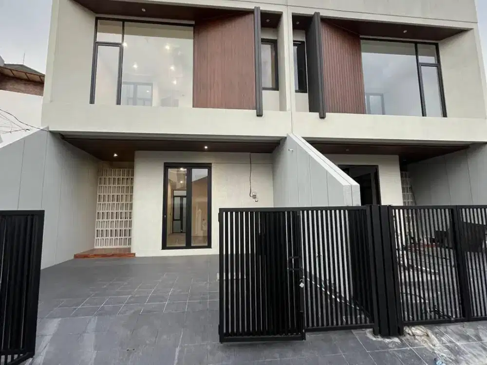 Di Jual Rumah Baru  2 Unit di Klampis Semolo Lokasi Strategis dekat MERR