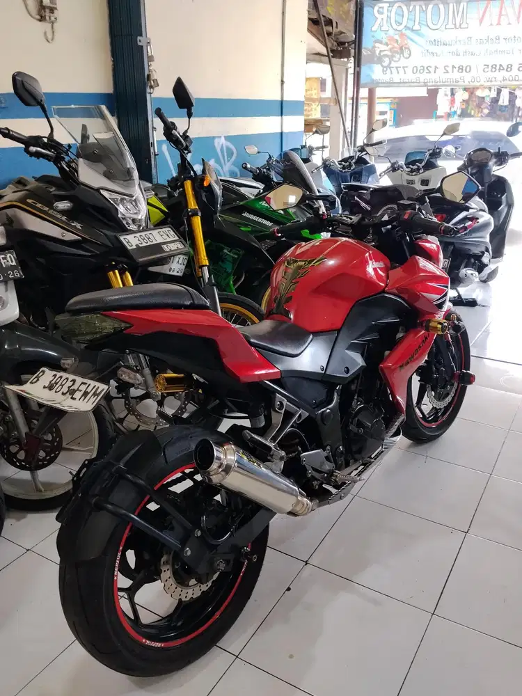 #kawasaki ninja z250 siap pakai super mulus