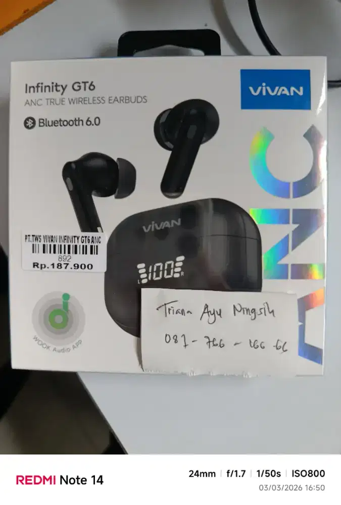 PT TWS VIVAN GT6 ANC | ATLANTIS DAHSYAT