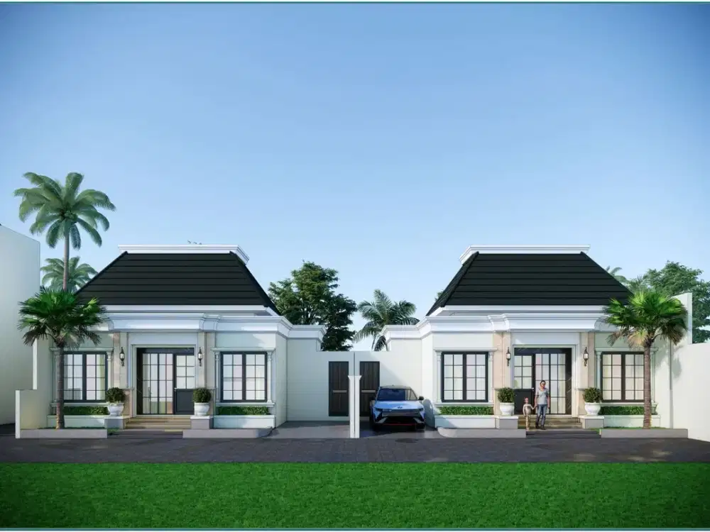 RUMAH IDAMAN DI JOGJA AKSES ASPAL LEBAR DEKAT TUGU JL GODEAN