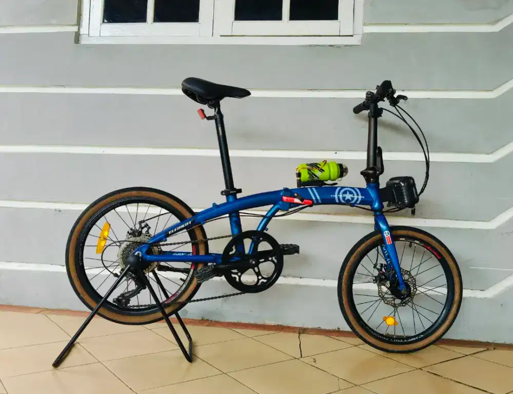 Sepeda lipat merek element Marvel uk'20 Alloy hrg 950rb net