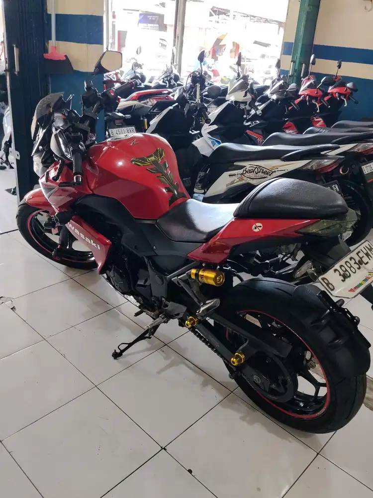 (#) kawasaki ninja z250 siap pakai super mulus