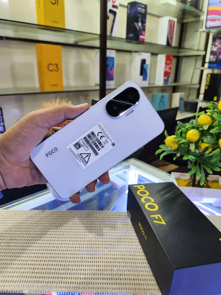 Poco F7 5G Ram (12+12) 24Gb/512Gb Fullset Ori 100% Like New Bergaransi