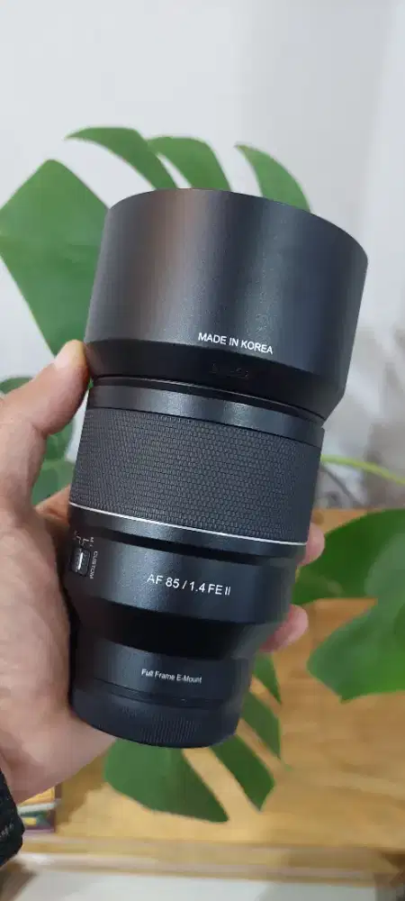 SAMYANG AF 85MM F1.4 EF II MULUS LENGKAP