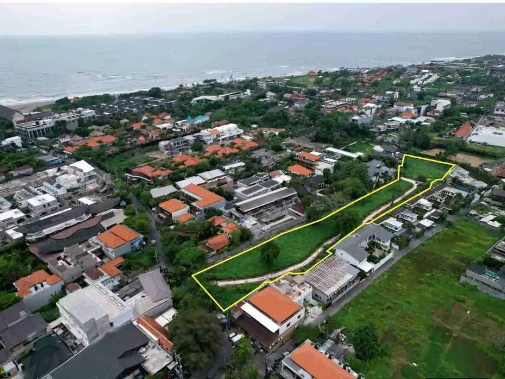 jl. utama pantai berawa Canggu!! 70 are tanah di jual termurah