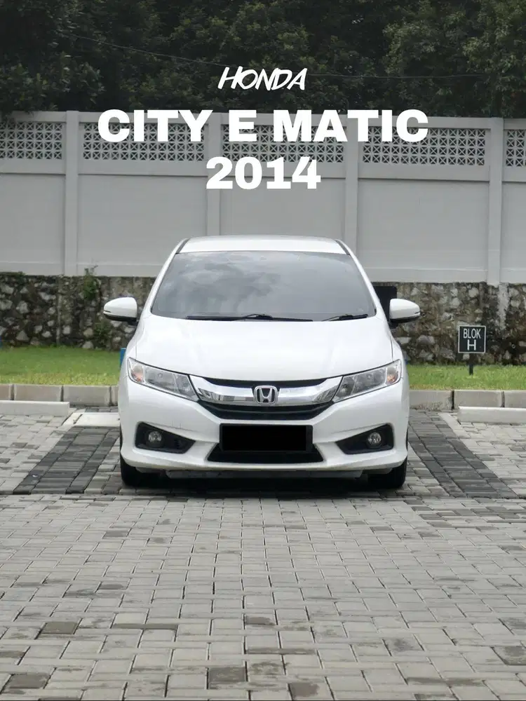 Honda City E Matic 2014