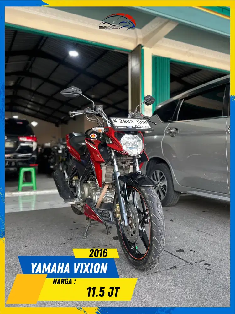 YAMAHA VIXION 2016 NEGO GAS POLL MASZEHH HIKMAH MOTOR KEPUH