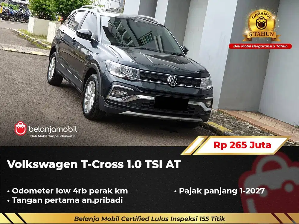 [ KM 4RB PERAK ] Volkswagen VW T-Cross T Cross 1.0 TSI AT 2024/2025