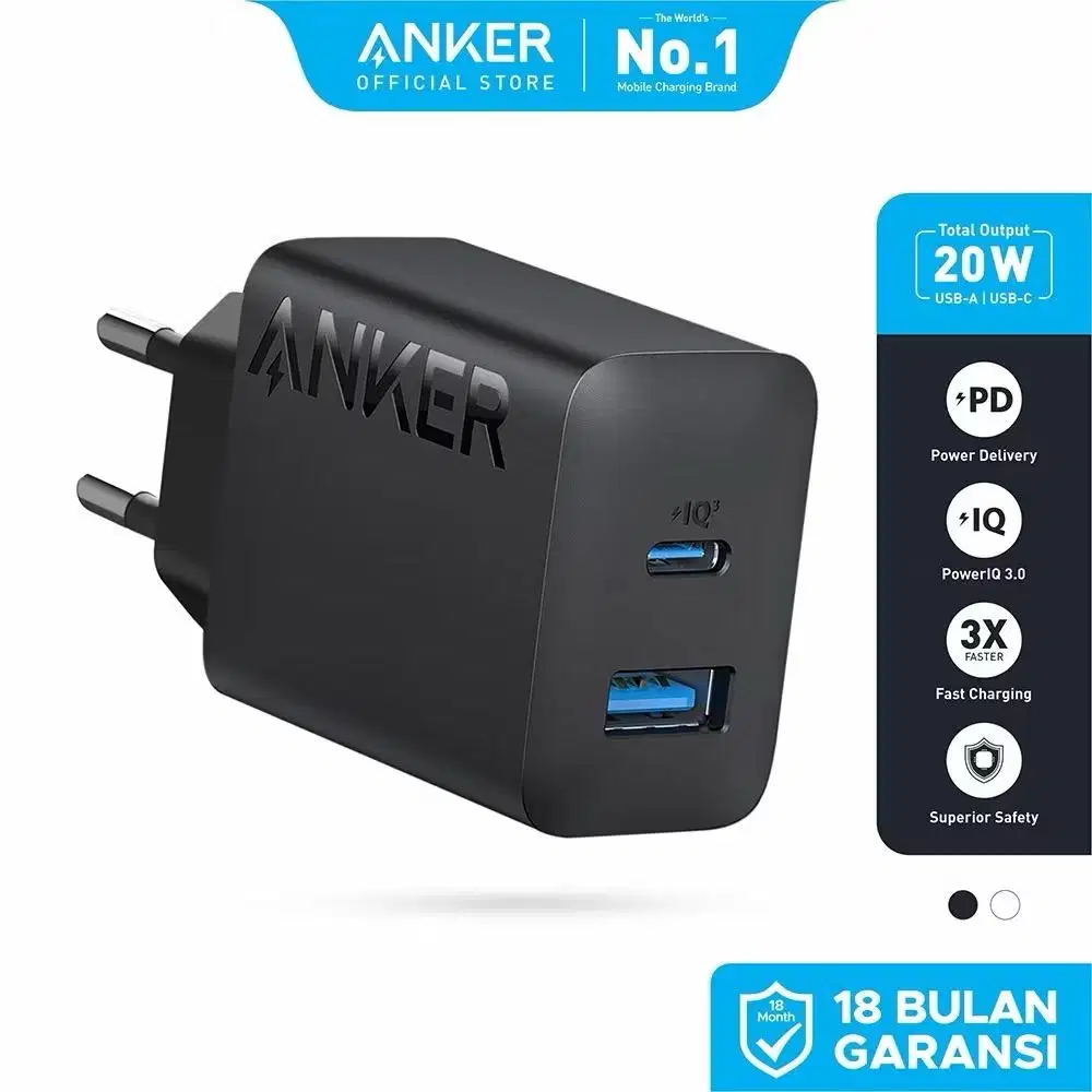 harger dua port usb dan type c