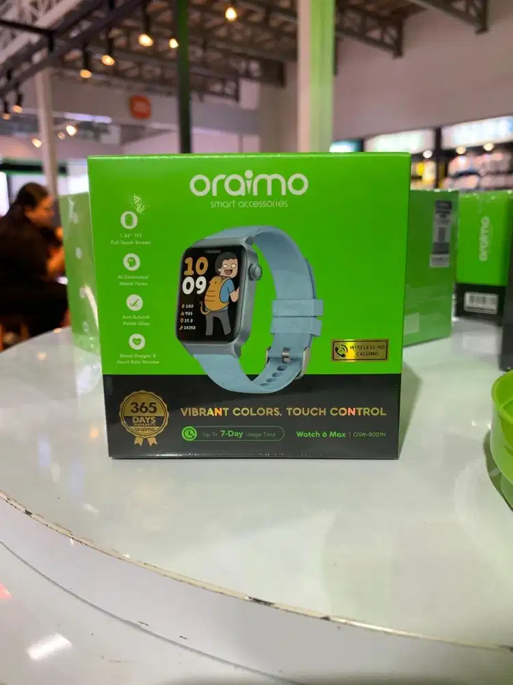 Oraimo x Tahilalats Smartwatch Watch 6 Max (OSW-8001N)