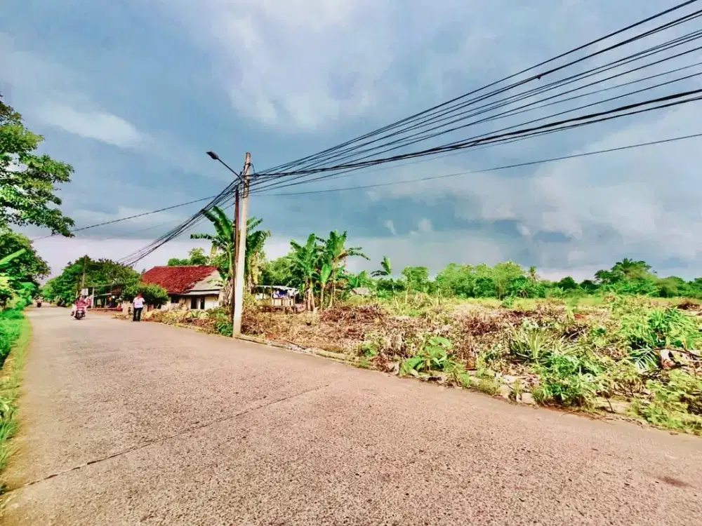 Jual Murah 11 Menit Stasiun Jatake, Tanah Kavling Perumahan Tepi Jalan