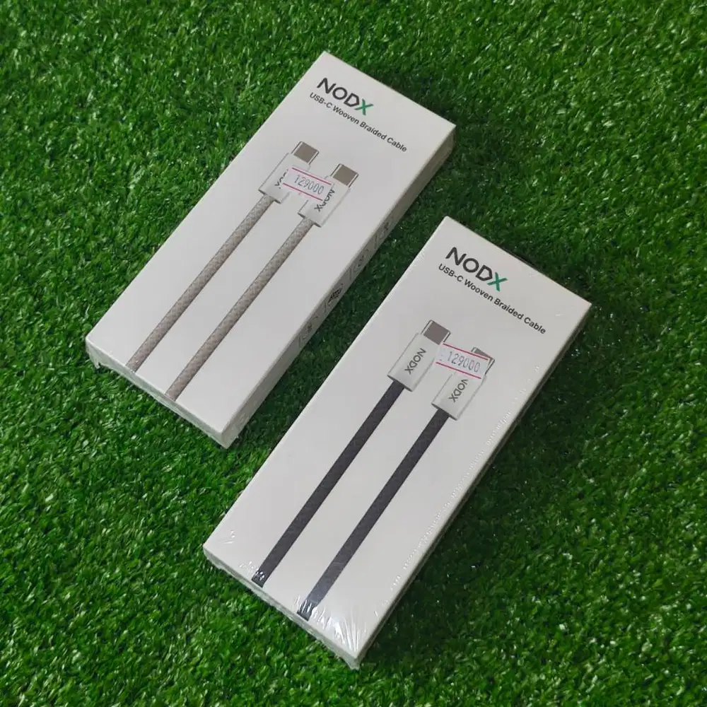 NODX USB-C to USB-C Woven Braided Cable 5A / 240W (1m)