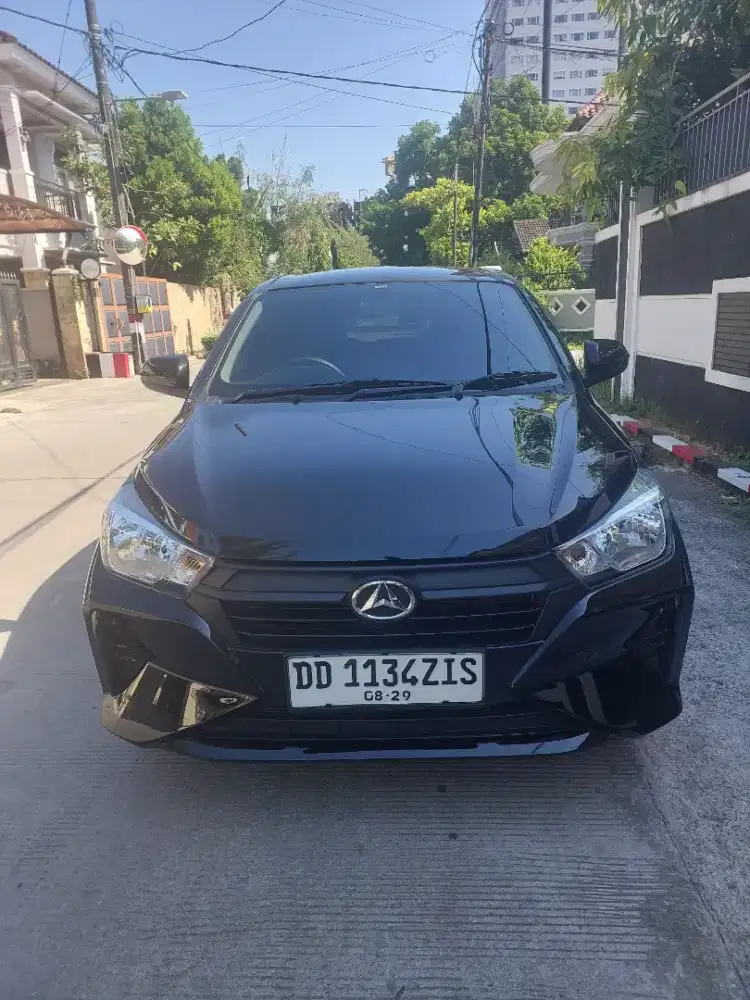 Daihatsu Ayla 1.0 X Matic CVT 2024 hitam