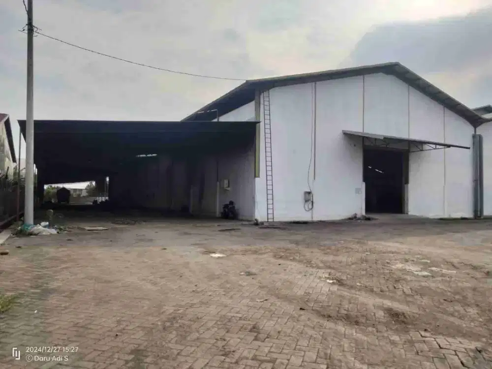 DISEWAKAN GUDANG SEMARANG TIMUR DEKAT PANTURA, LUAS 1 HEKTAR