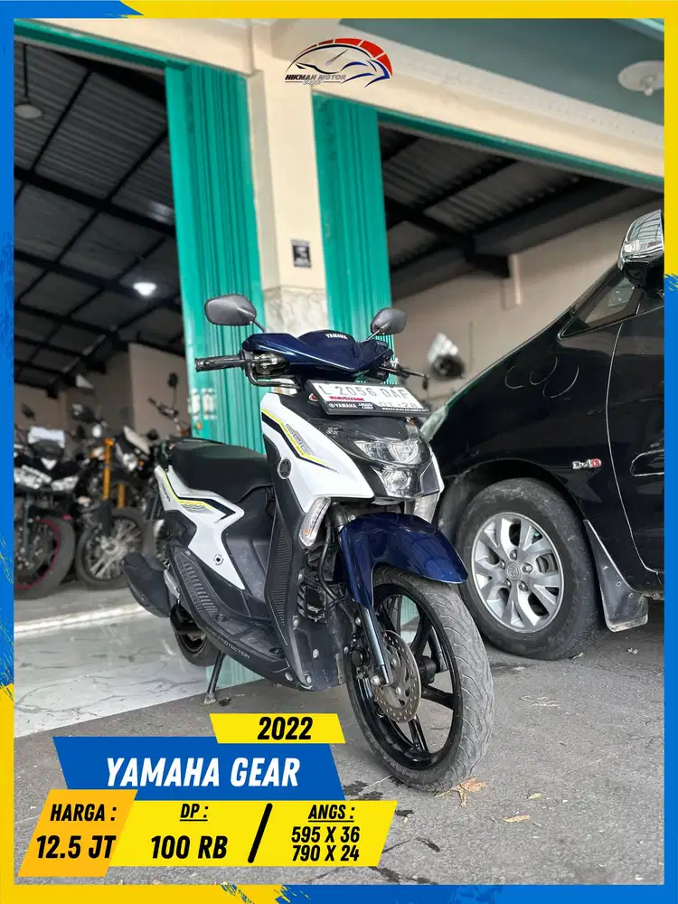YAMAHA GEAR 2022 NEGO GAS POLL MAZEHH HIKMAH MOTOR KEPUH