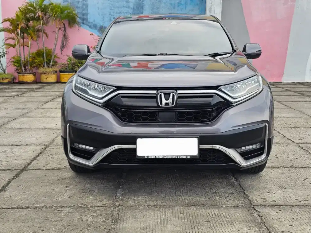Crv turbo prestige sensing 2021 grey km 43 ribuan