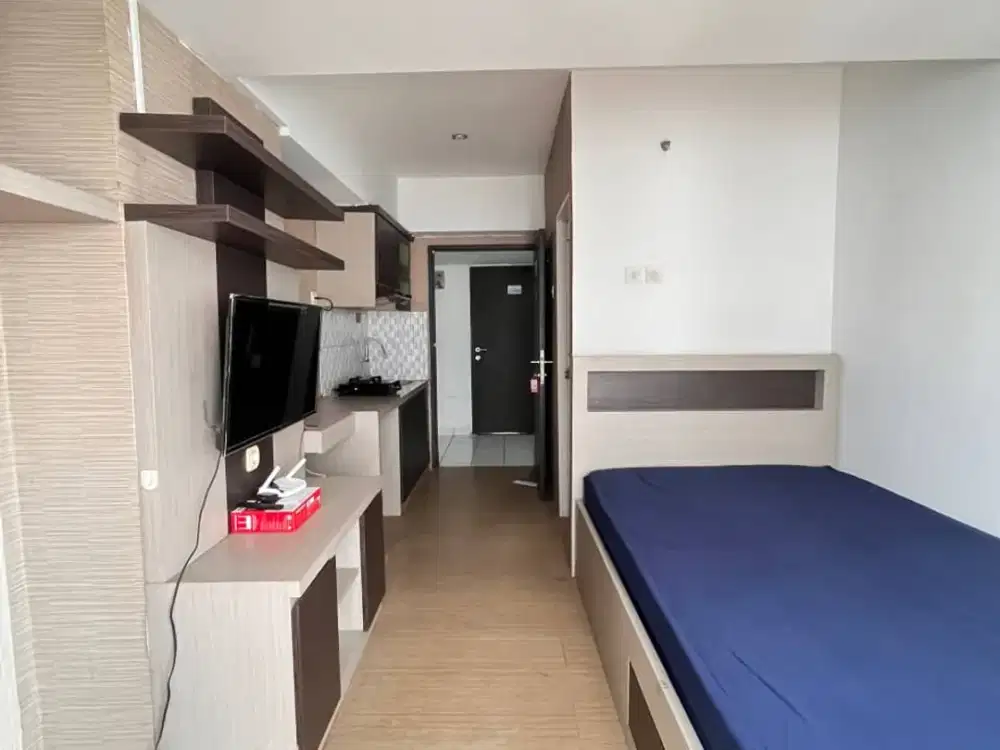Apartemen 2 jutaan semifurnish low budget buat mahasiswa