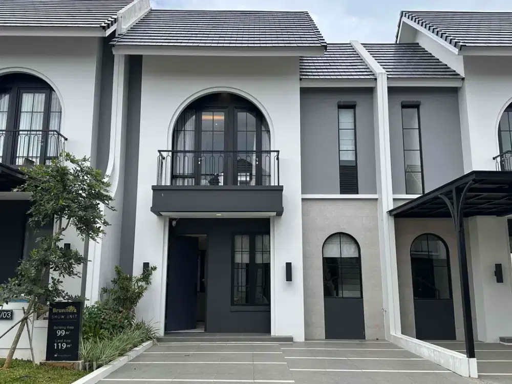 HUNIAN MODERN CLASSIC 2 LANTAI, DEKAT LRT HARJAMUKTI, CIBUBUR BEKASI