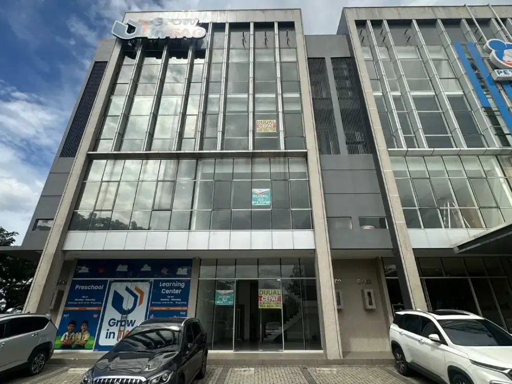 RUKO 4 LANTAI HADAP JALAN UTAMA BSD COCOK UNTUK SEGALA BISNIS