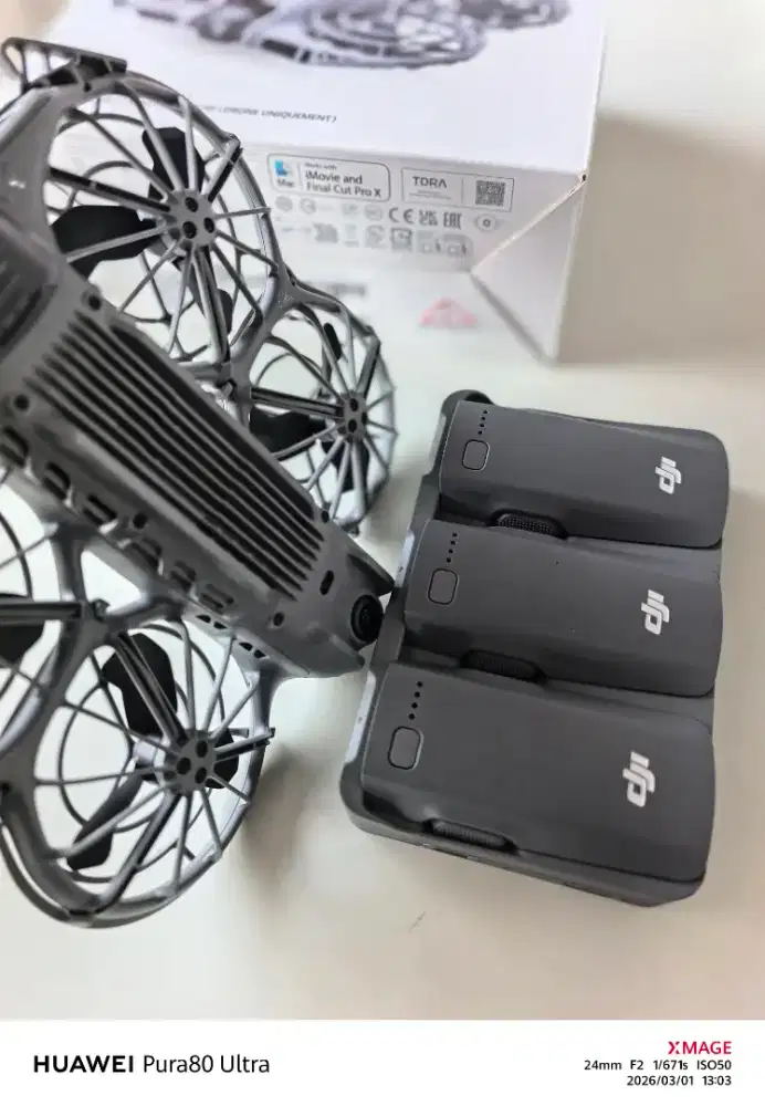 Dji Neo 2 4k 3 batere