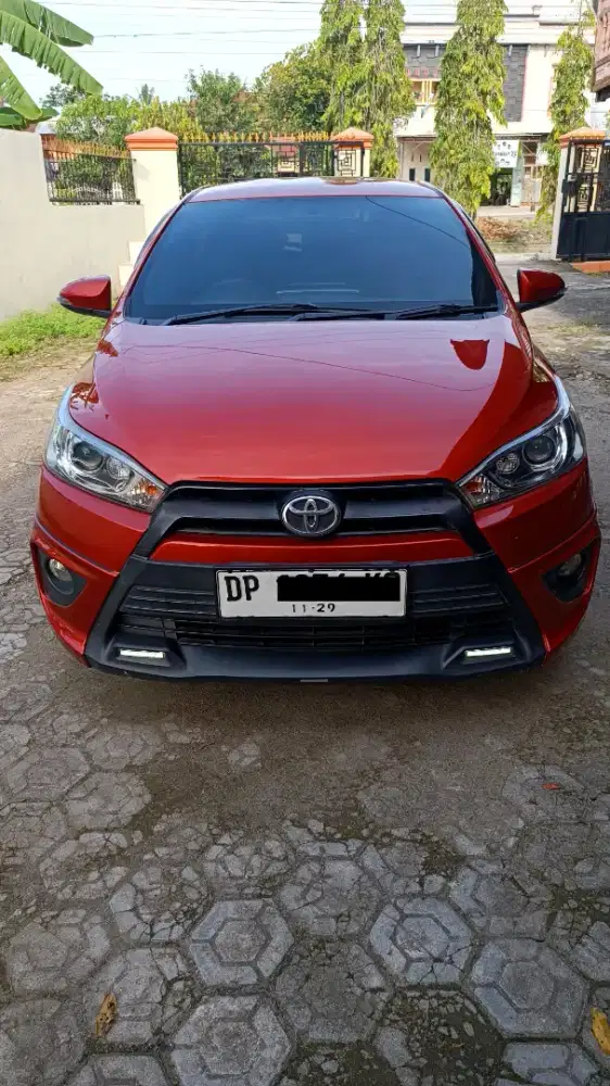 Toyota Yaris TRD Manual 2014 bln 11 masih mlus skli msih orisinil smua