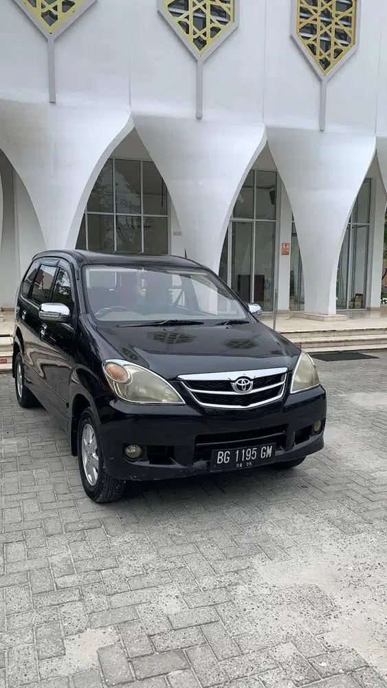 AVANZA MANUAL 2007, 1300CC, HITAM, PLAT BG