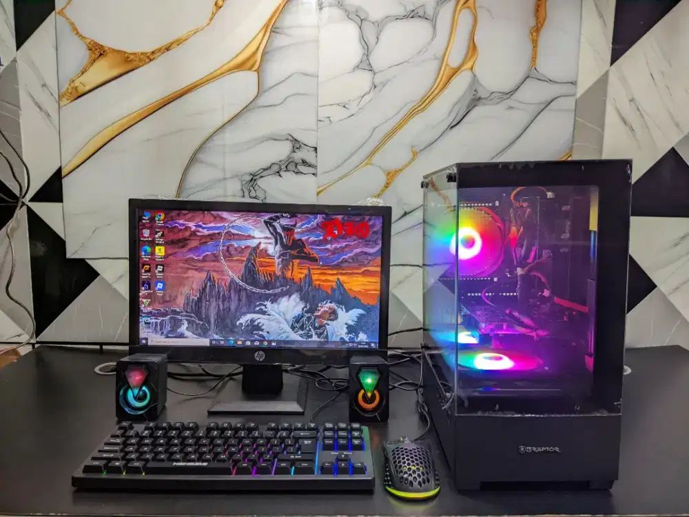 PC GAMING EDITING FULLSET CORE I7 3770 RAM 16 GB SSD 256 GB VGA 4 GB