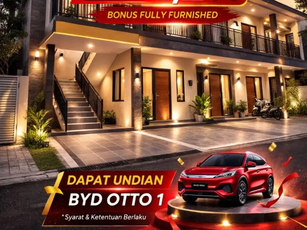 Rumah Kost Kota Malang 10 Kamar Tidur & Kamar Mandi Dalam