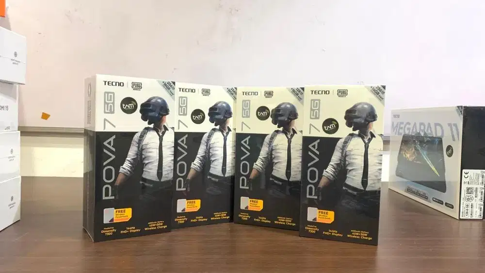 Tecno pova 7 5g 8/256!!! New segel!!!