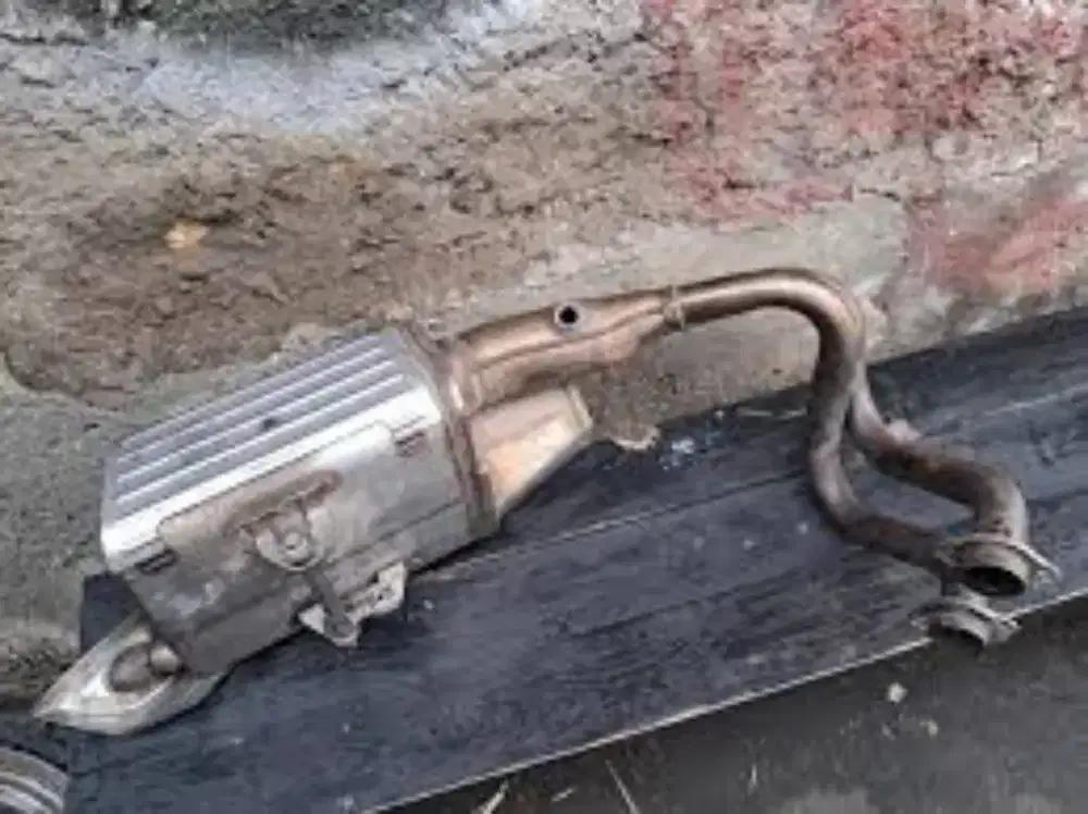 Knalpot original kawasaki er6 n th 2012