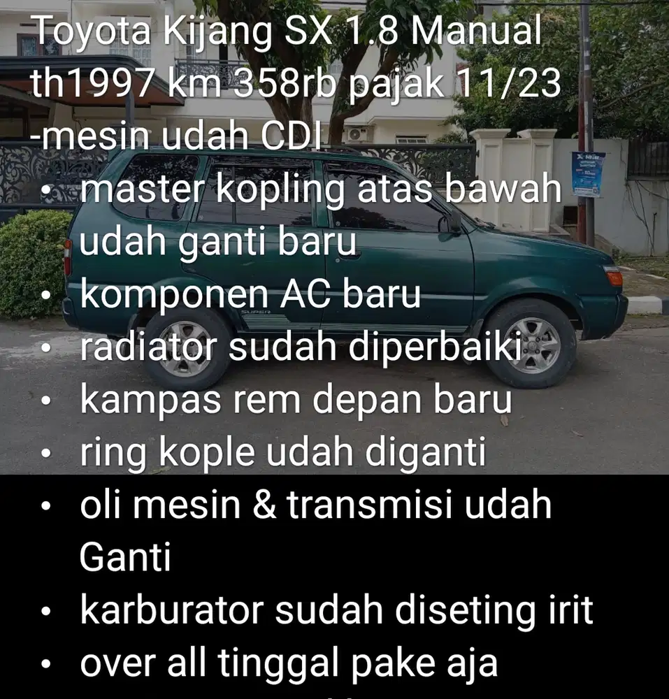 Toyota Kijang 1997 Bensin