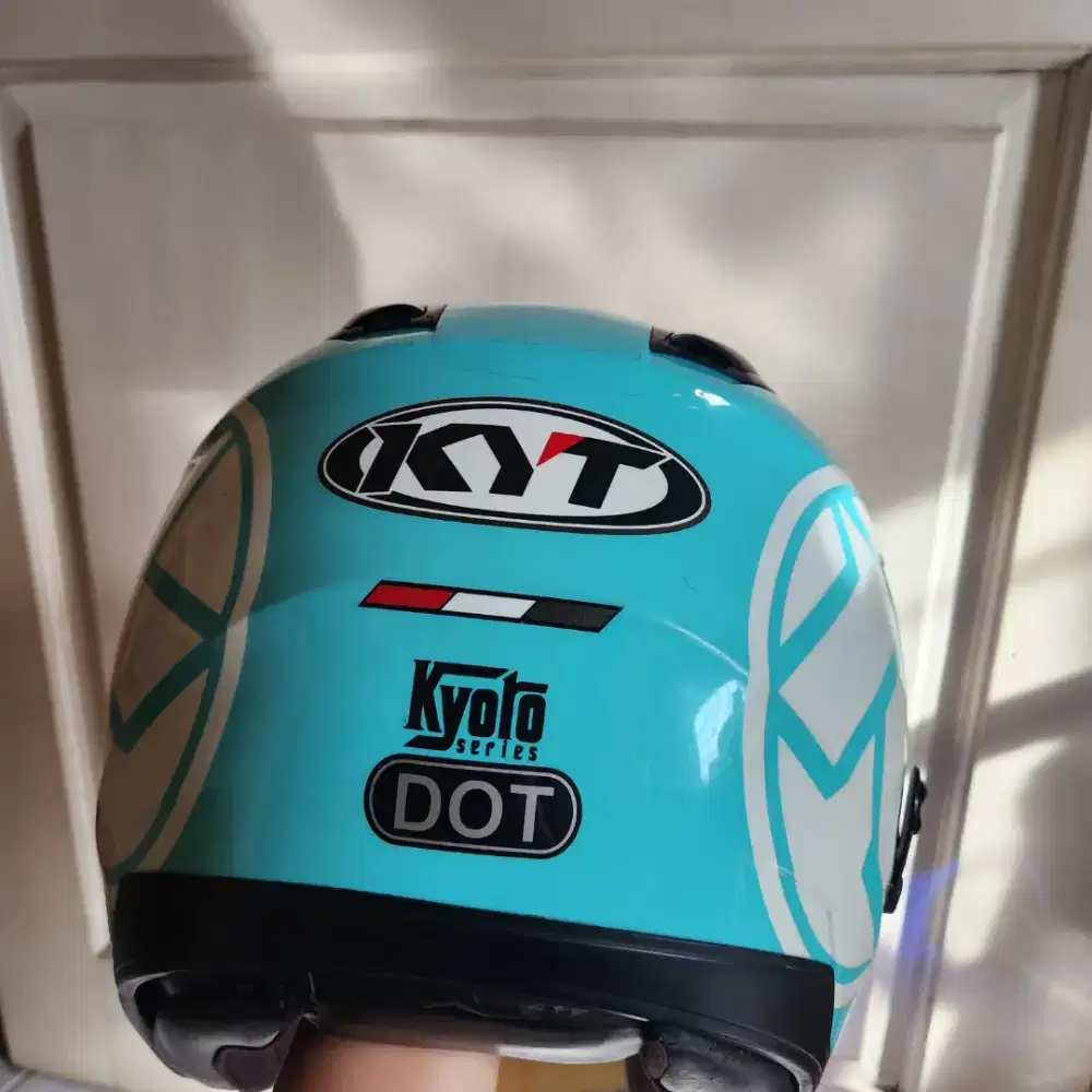 Helm KYT Kyoto Aquamarine size L ORIGINAL SECOND