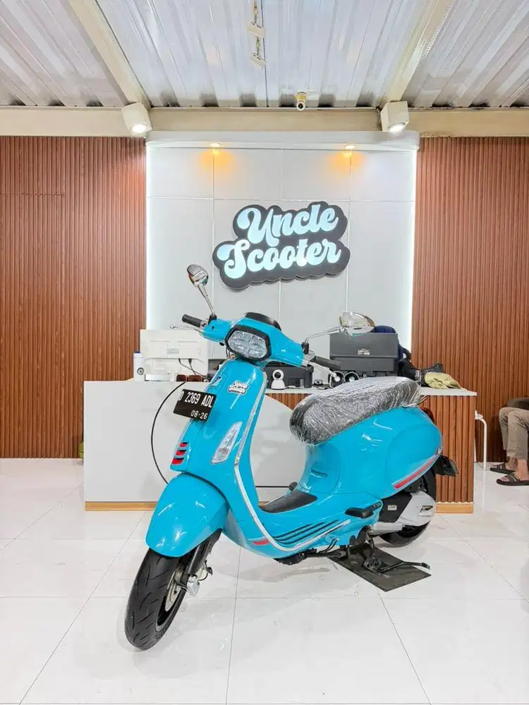 Vespa Sprint S IGET ABS FACELIFT 150ie Tahun 2021 Blue Audace