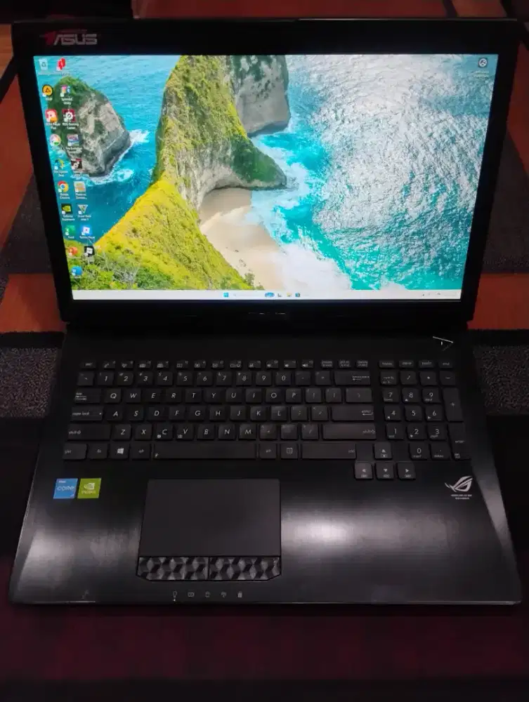 LAPTOP ASUS ROG 17 FHD i7 SSD VGA NVIDIA GTX 4GB