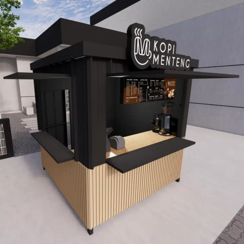 Kopi Menteng Franchise Kontainer