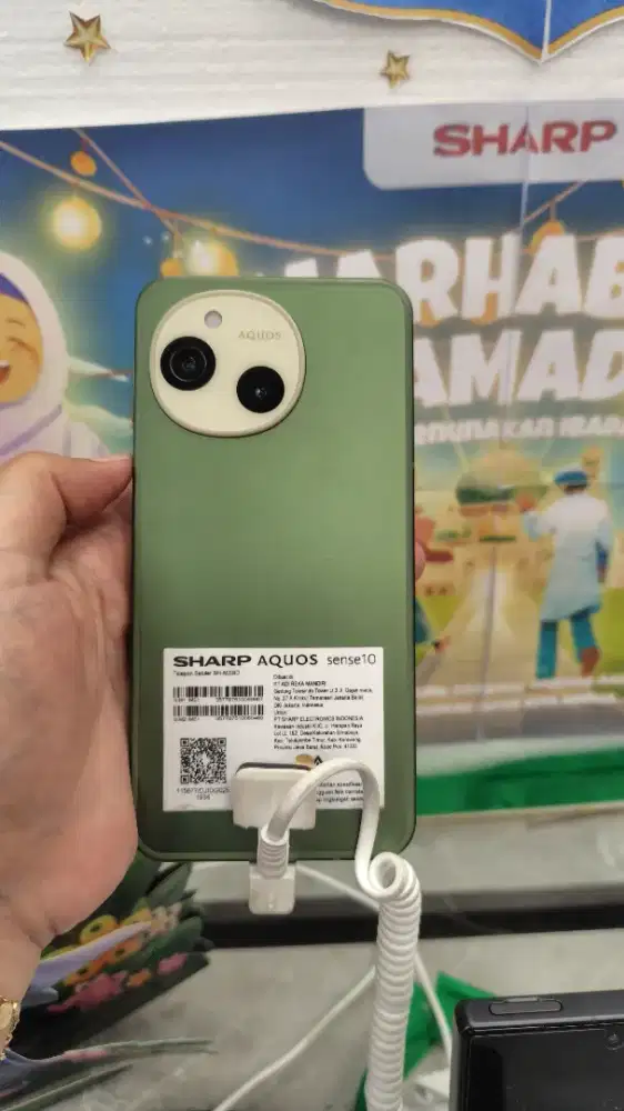 Sharp Aquos sense 10 free evocer Indomart 700rb