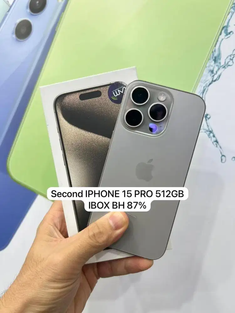 Iphone 15 pro 512GB ex ibox