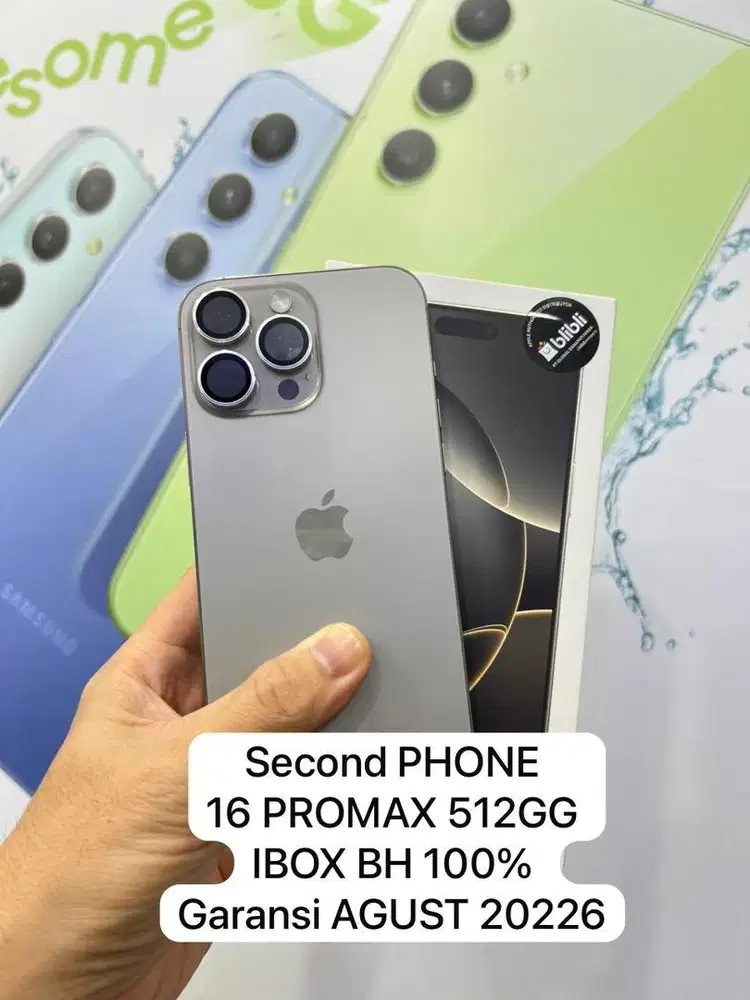 Iphone 16 promax 512GB garansi ibox