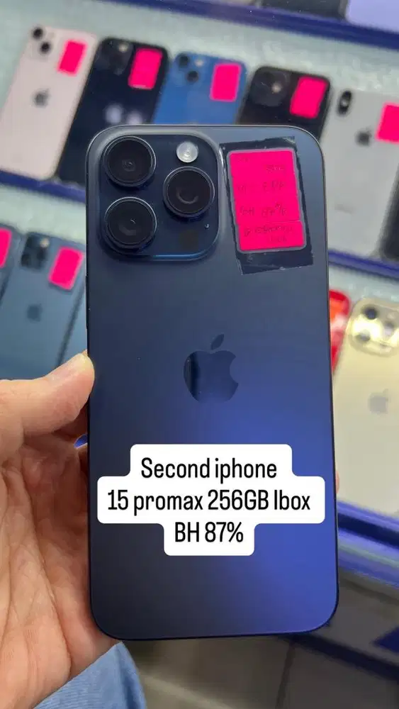 Iphone 15 promax 256 ex ibox