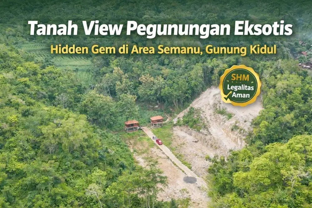 Jual Tanah Murah Semanu, Gunungkidul, Wonosari, Jogja Legalitas SHM