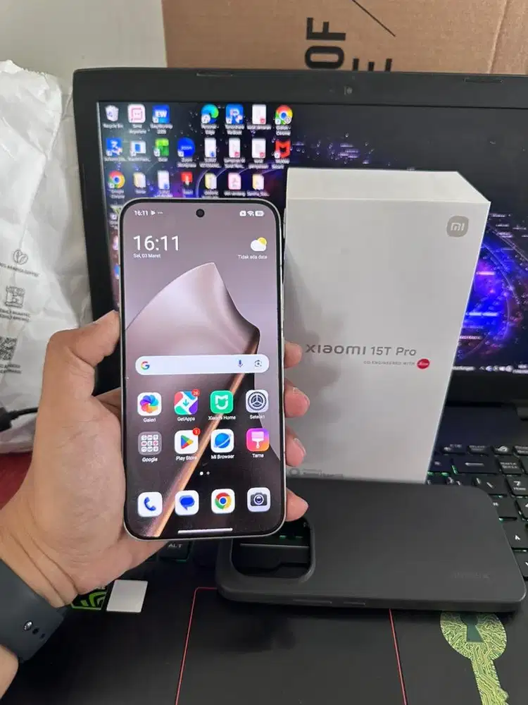 Xiaomi 15T Pro ram 12/512 GB Fullset original resmi garansi 8 bulan