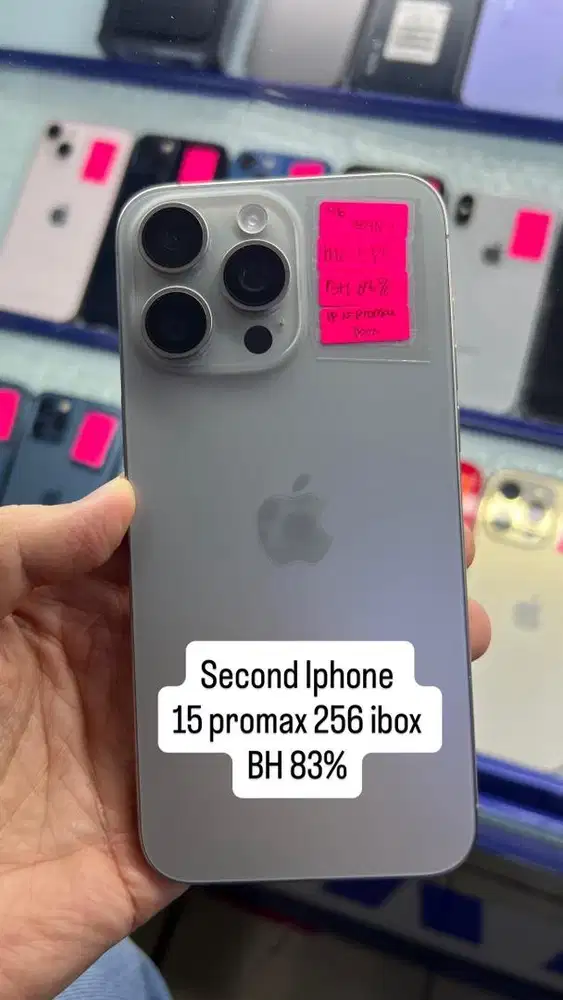Iphone 15 promax 256 ex ibox