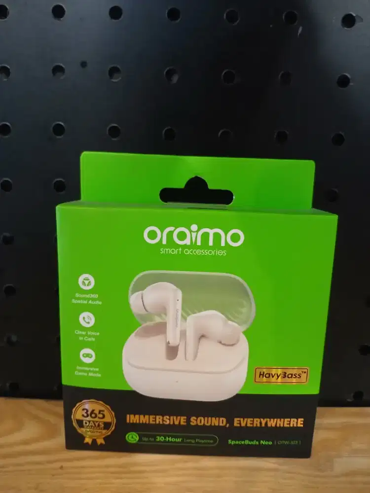 Oraimo SpaceBuds Neo OTW-323 Original – TWS Jernih, Nyaman & Stylish