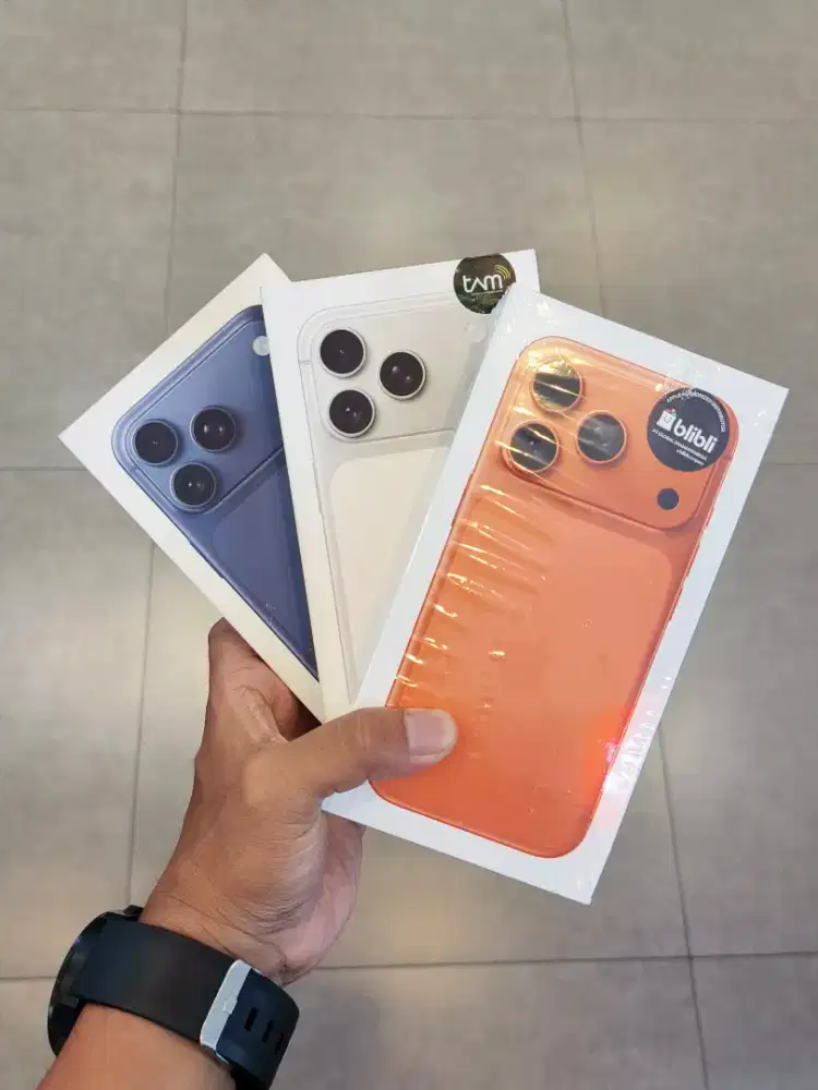 IPhone 17 Pro 256GB New Segel Garansi GDN Blibli 2 Tahun