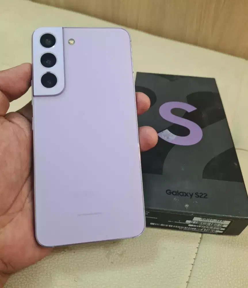 Samsung s22 256gb fullset mulus resmi sein
