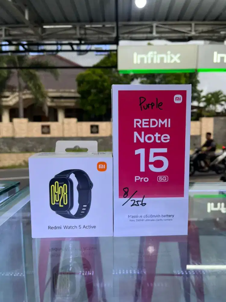 PROMO LAGI! REDMI NOTE 15 PRO 5G RAM 8/256GB FREE REDMI WATCH 5 ACTIVE