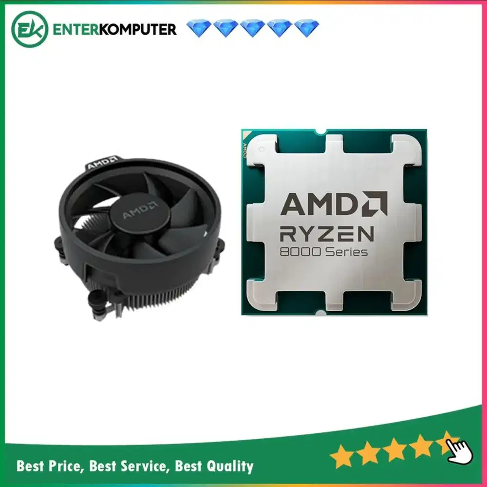 Processor AMD Ryzen 7 8700F 4.1GHz [Tray] Mulus Second