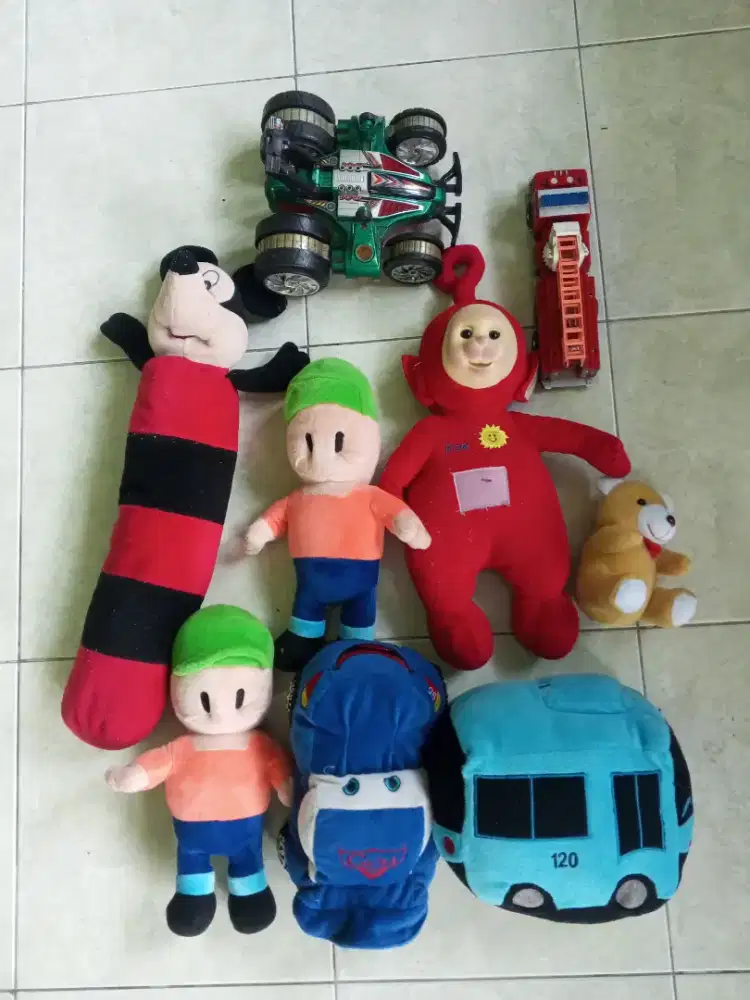 Boneka anak mainan anak ambil semua Rp.100rb