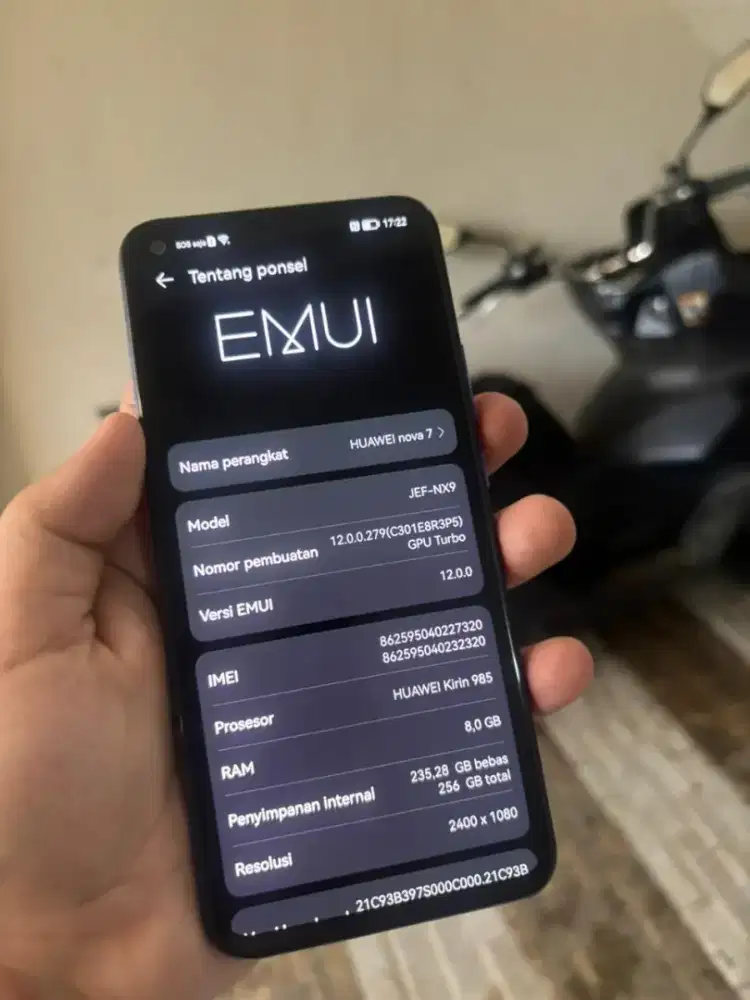 HUAWEI NOVA 7 8/256GB
RESMI INDONESIA
MULUS NOMINUS